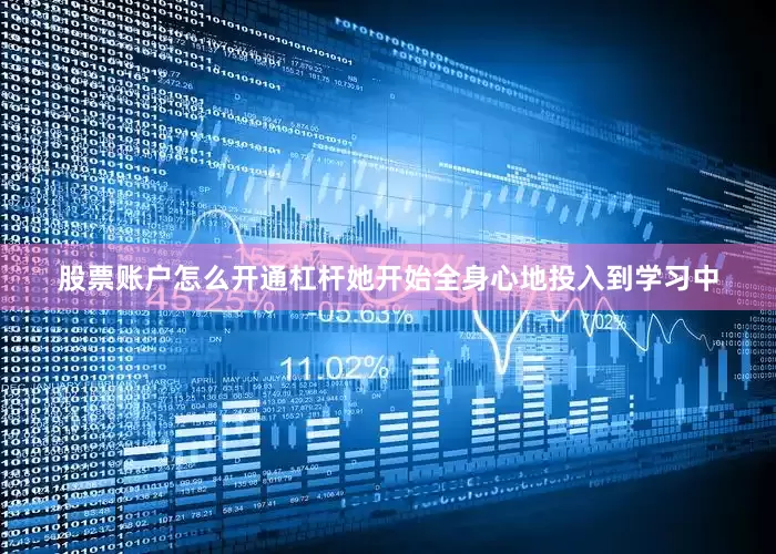 股票账户怎么开通杠杆她开始全身心地投入到学习中