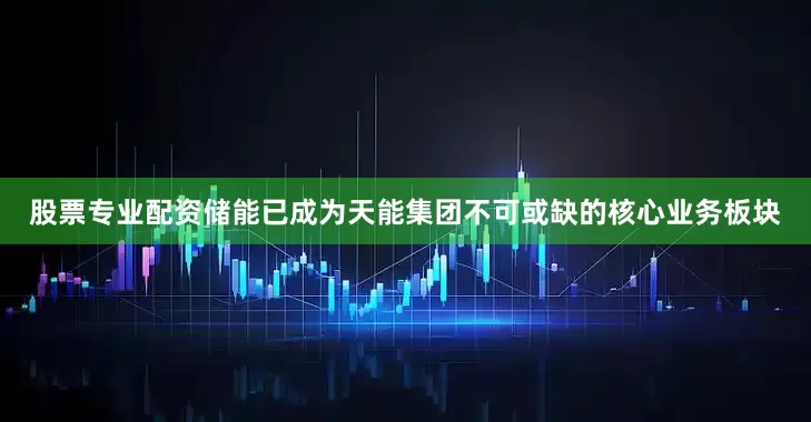 股票专业配资储能已成为天能集团不可或缺的核心业务板块